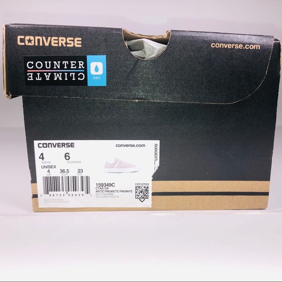 Converse CTAs OX Counter Climate Arctic Pink Shoes - Picture 8 of 10